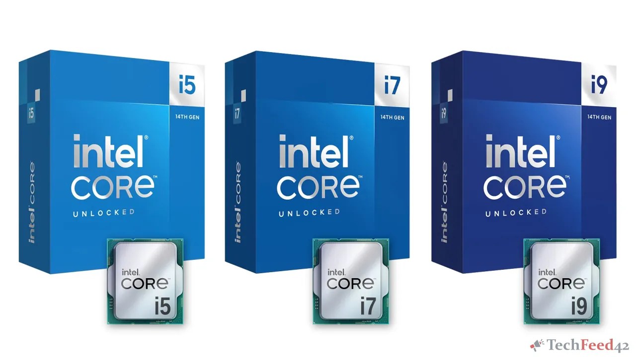 Intel 14th gen CPUs