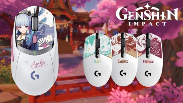 New Genshin Impact Mice from Logitech