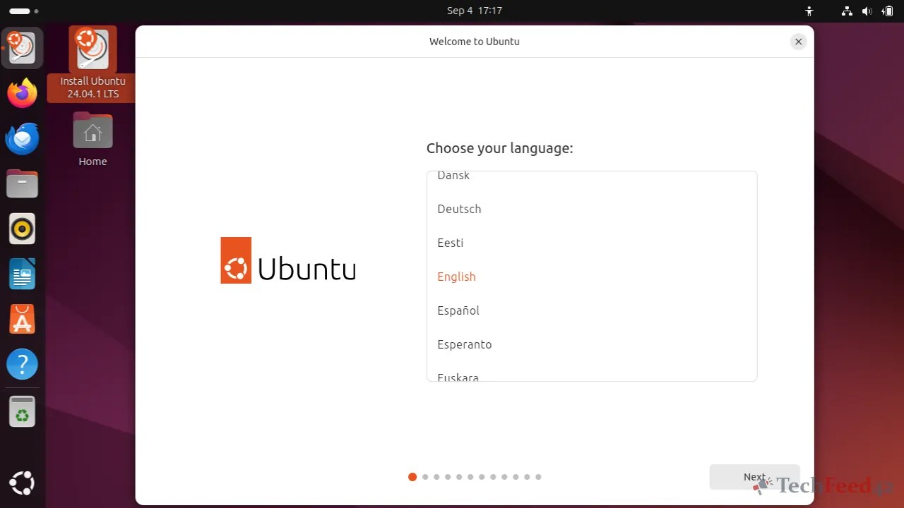 Ubuntu Linux LTS Install
