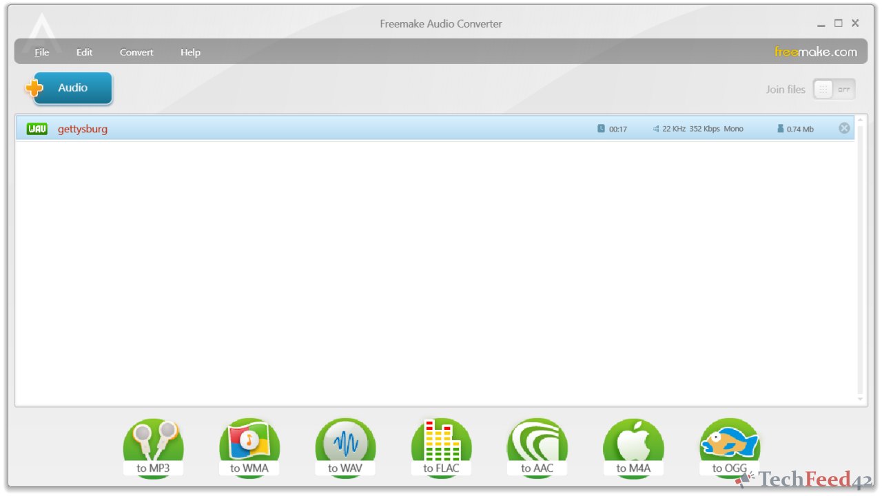 Freemake Audio Converter