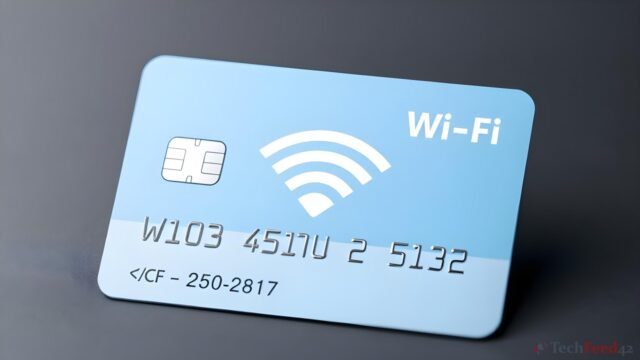 Wi-Fi Password Card